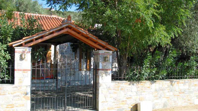 Ferienwohnung Niki House Chorto Exterior foto