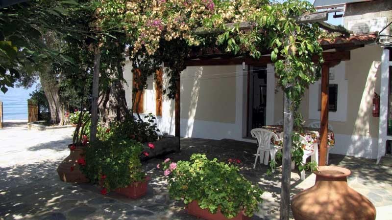 Ferienwohnung Niki House Chorto Exterior foto