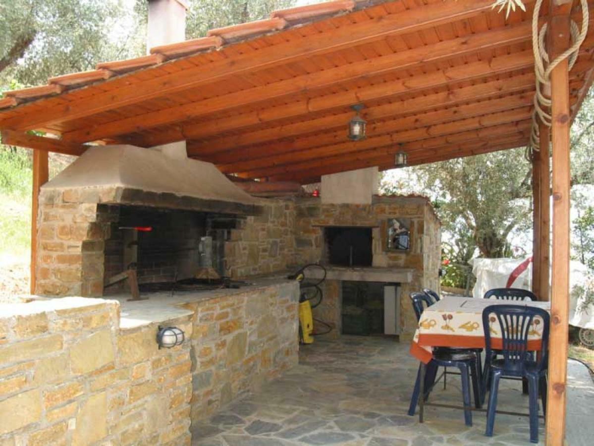 Ferienwohnung Niki House Chorto Exterior foto